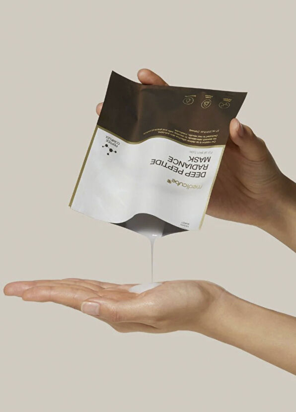 Medicube Deep Peptide Radiance Mask 1EA Sıkılaştırıcı Yüz Maskesi   - 3