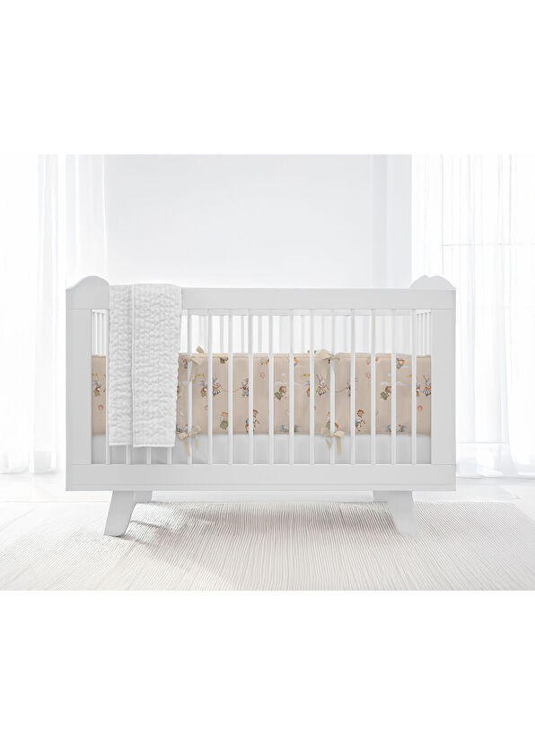 Dear Deer Love Luna Bumper Pamuklu Beşik Yan Koruma 60 x 120 cm - 2