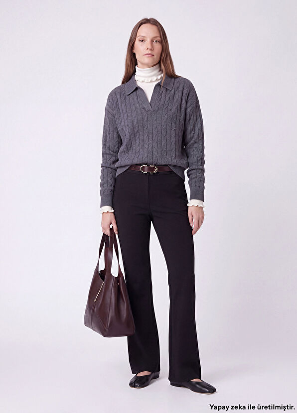 Beymen Club Comfort Fit Black Pants - 1
