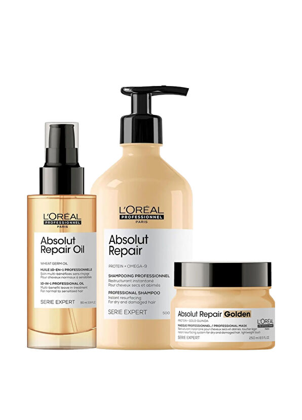 Loreal Professionnel Paris Serie Expert Absolut Repair Repairing Set for Damaged Hair - 2