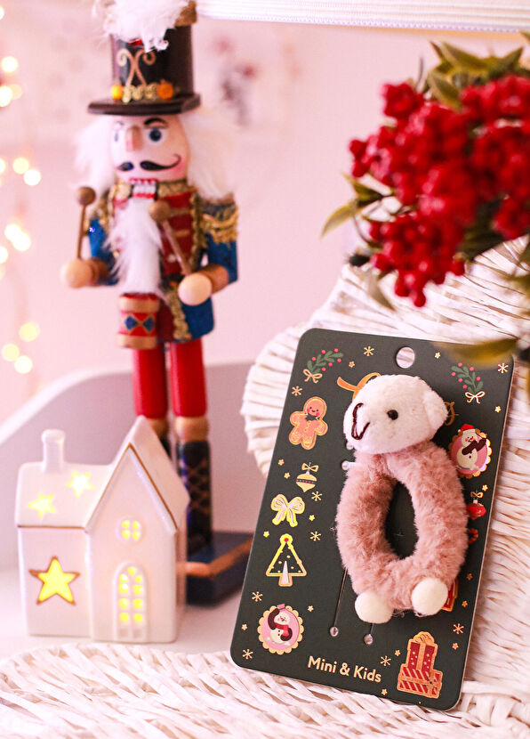 Mini & Kids Christmas Bear Girl's Clasp - 2