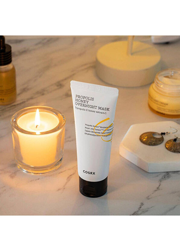Cosrx Full Fit Propolis Honey Overnight Mask Propolisli Besleyici Gece Maskesi 60ml - 3