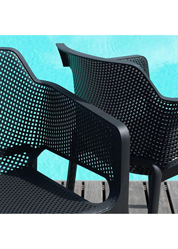Nardi Net İstiflenebilir Bahçe Sandalyesi - 4
