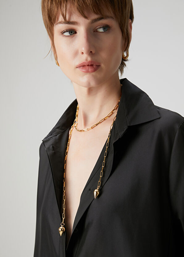 Beymen Club Women's chain necklace with drop tip - 1