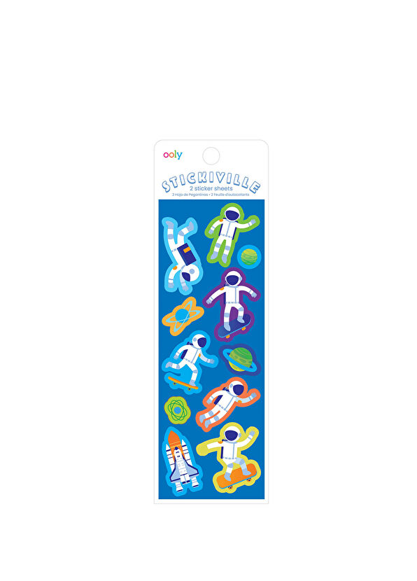 Ooly Stickiville Astronauts Sticker - 1