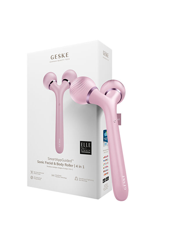 Geske Sonic Pembe 4'ü 1 Arada Yüz ve Vücut Silindiri - 3