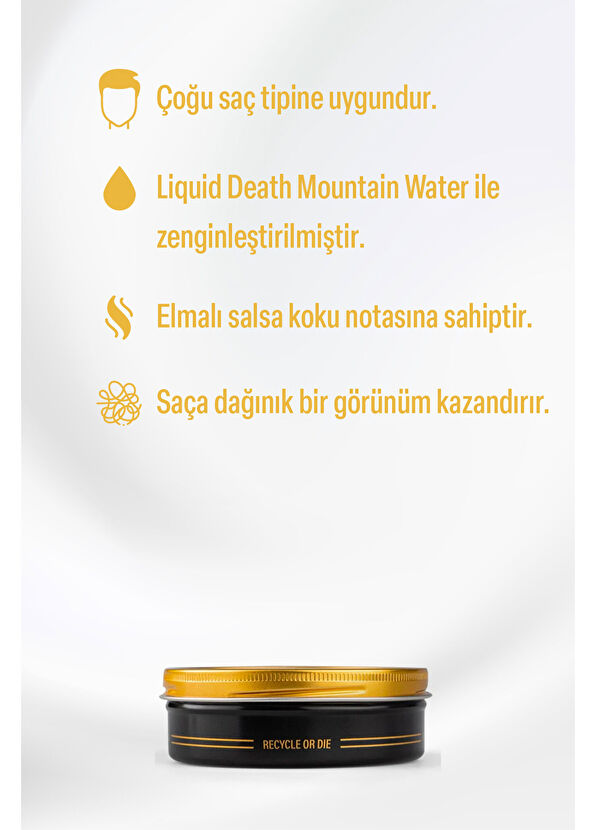 Reuzel Severed Head Pomade Güçlü Tutuş Sağlayan Mat Kil Saç Şekillendirici Pomad 95,8 gr - 2