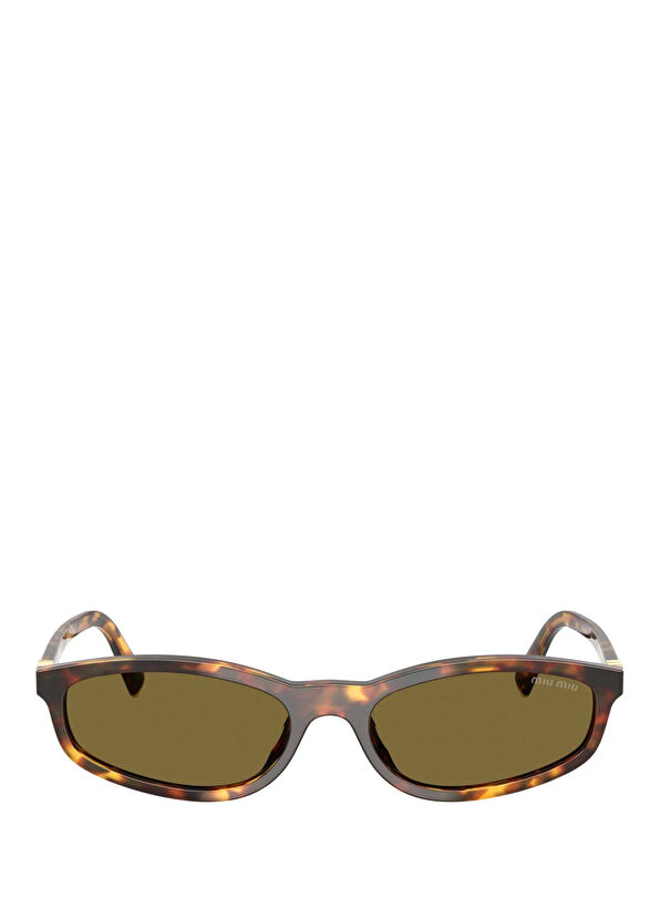 MU A06S Kahverengi Kadın Güneş Gözlüğü - Görsel 3