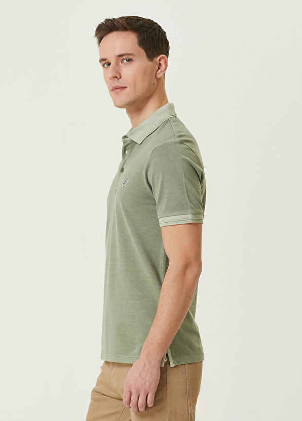 Beymen Club Slim Fit Çağla Polo Yaka T-shirt - 4