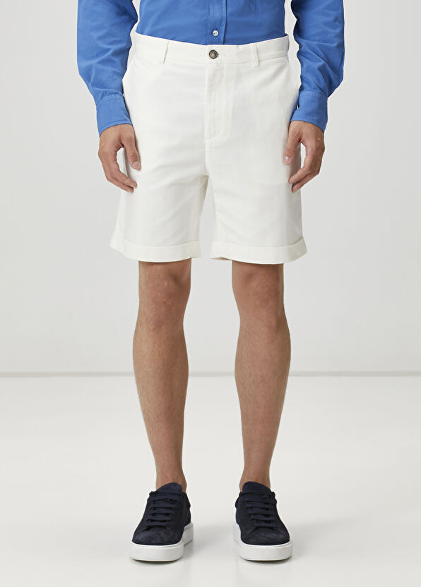 Beymen Club White Shorts - 2