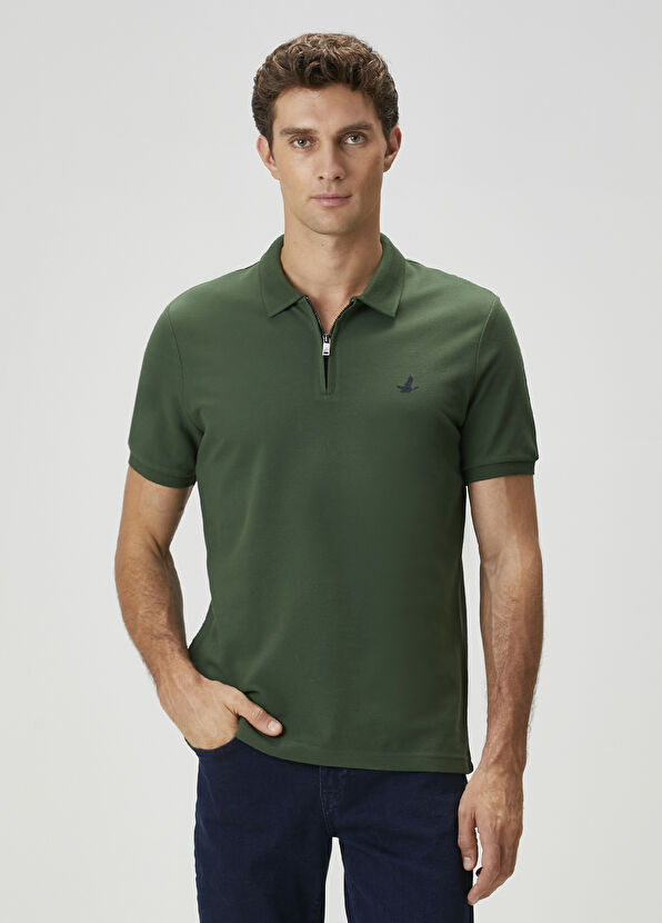 Beymen Club Green Polo T-Shirt - 1