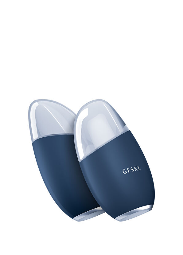 Geske Cool & Warm Eye and Face Massager Lacivert 7'si 1 Arada Serin ve Sıcak Göz ve Yüz Masaj Aleti  - 1