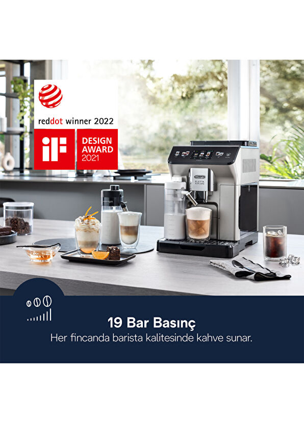 Delonghi ECAM450.65.S Eletta Cold Brew Otomatik Kahve Makinesi - 2