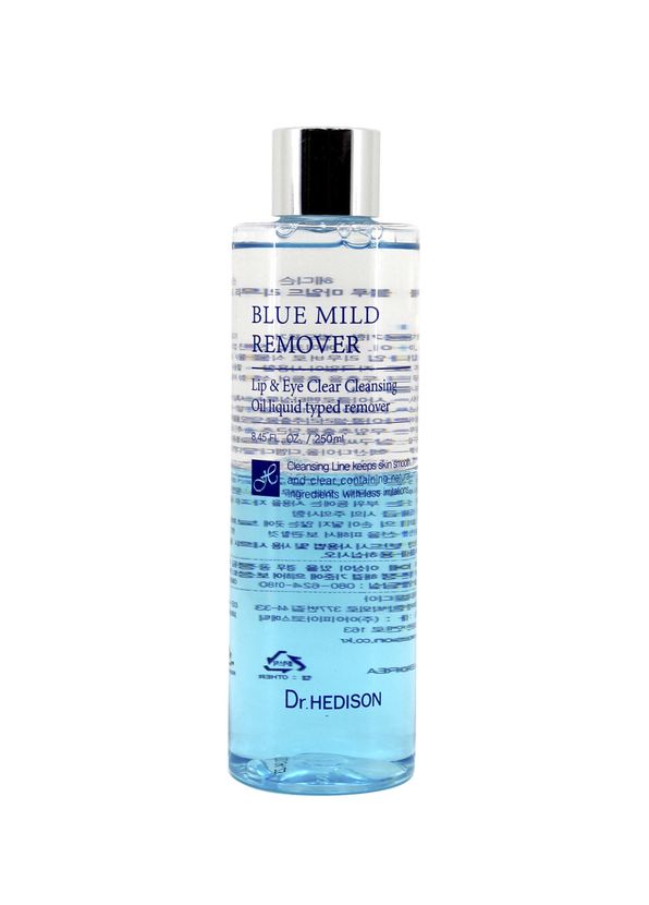 Dr. Hedison Blue Mild Remover Çift Fazlı Göz ve Dudak Makyaj Temizleyici 250 ml - 1