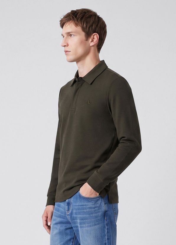 Beymen Club Comfort Fit Khaki Polo T-Shirt - 4