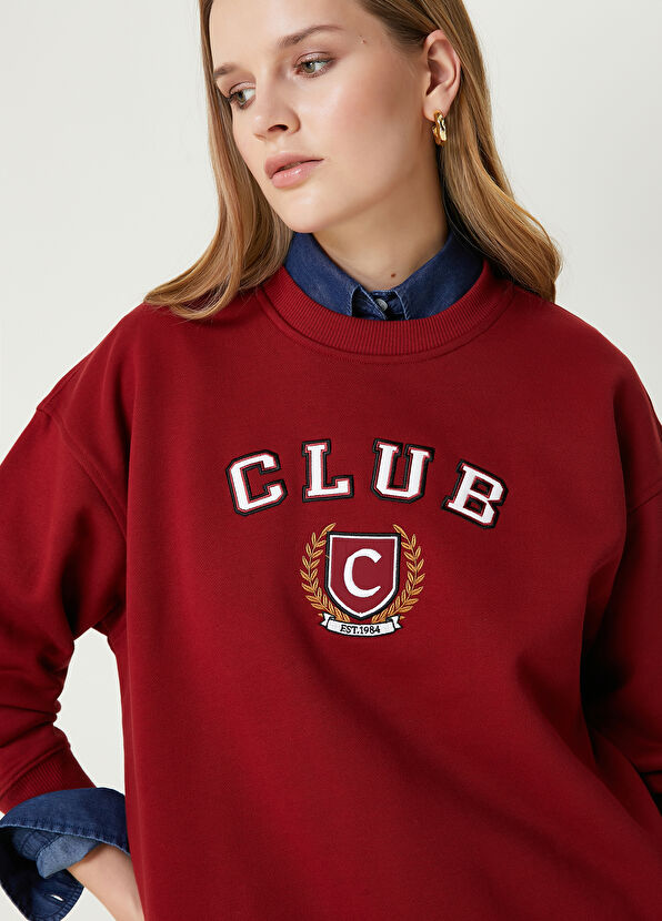 Bordo Sweatshirt Beymen Club Bordo Sweatshirt - 2