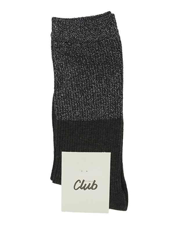 Beymen Club Anthracite Womens Socks - 2