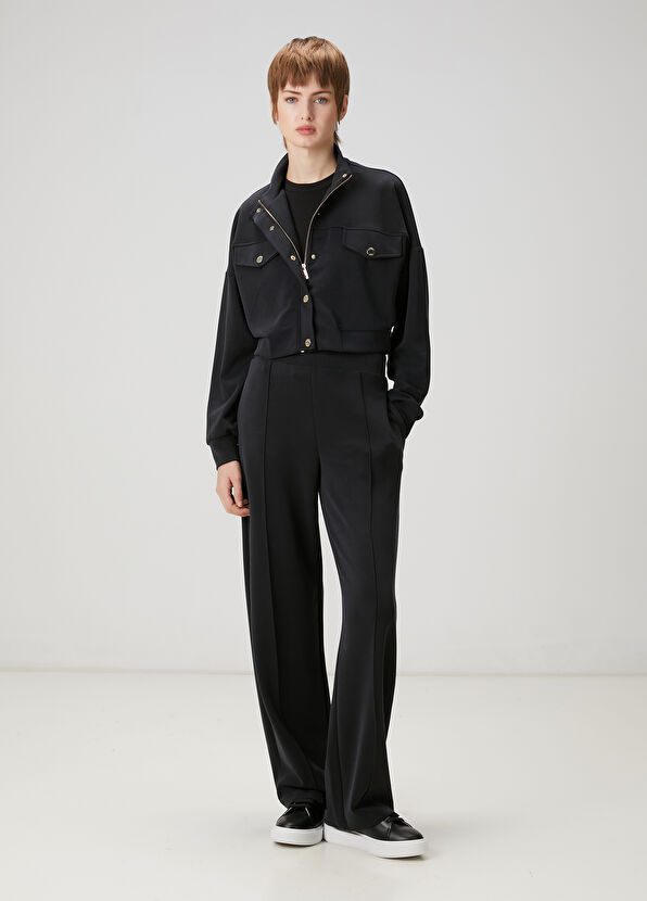 Beymen Club Siyah Ceket Formlu Sweatshirt - 2