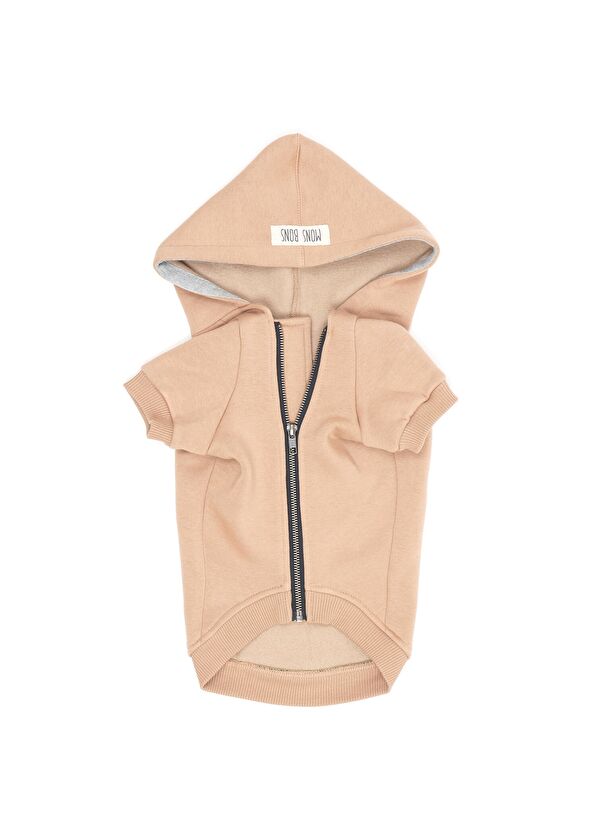 Mons Bons Scott Dog Beige Dog Sweatshirt - 1