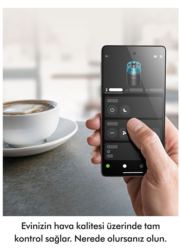 Dyson HushJet™ Compact Air Purifier (Black/Turquoise) - 3