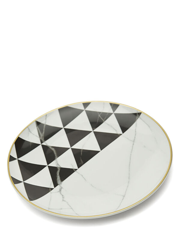 Vista Alegre Atlantis Carrara Patterned Porcelain Plate - 2