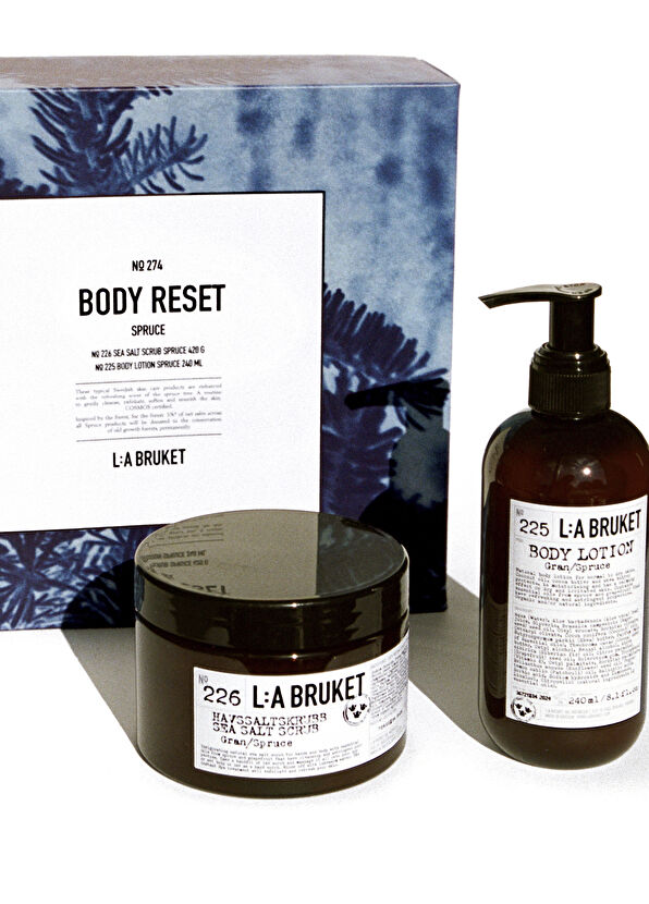L:A Bruket Body Reset Spruce 2li Vücut Bakım Seti - 2