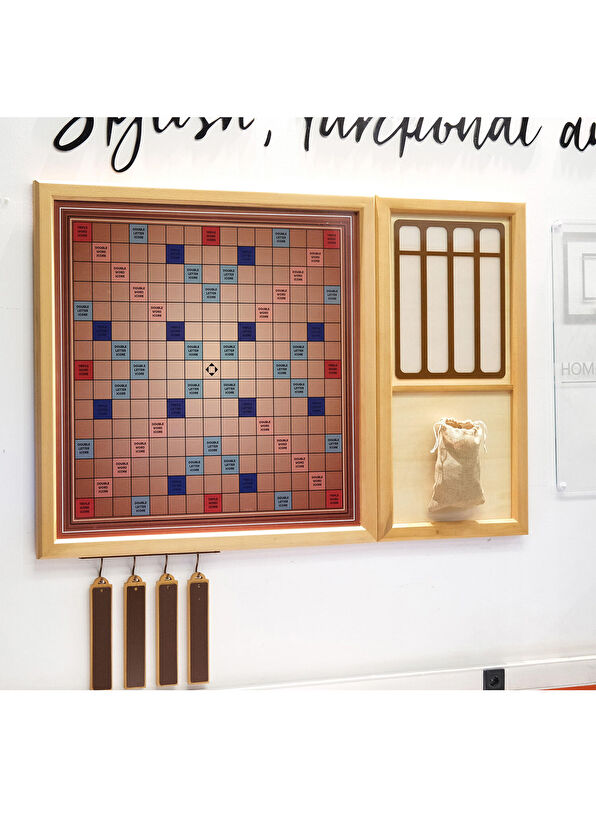 Archtwain XXL Doğal Ahşap Kelime Oyunu - 2