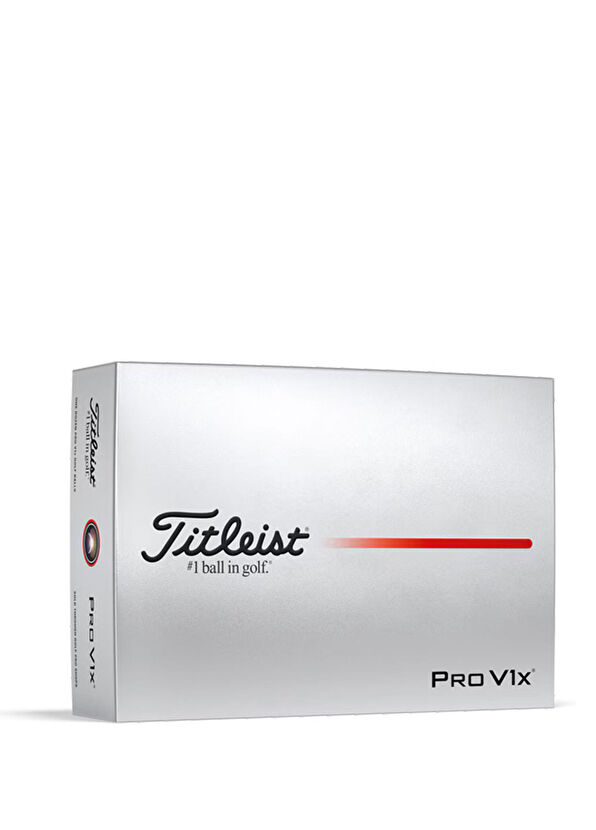 Titleist Pro V1X Beyaz 3'lü Golf Topu - 4