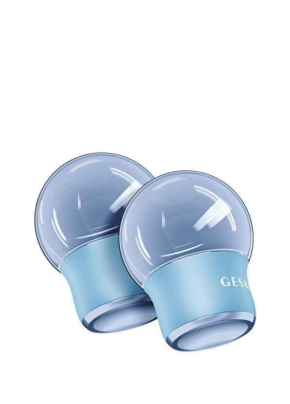 Geske Cool & Warm Eye and Face Massager Mavi Soğutma ve Isıtma Sağlayan Yüz ve Boyun Masaj Aleti  - 2