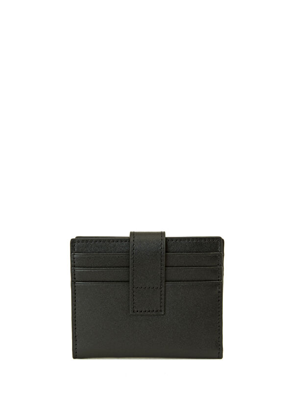 Beymen Club Black Men's Leather Card Holder - 2