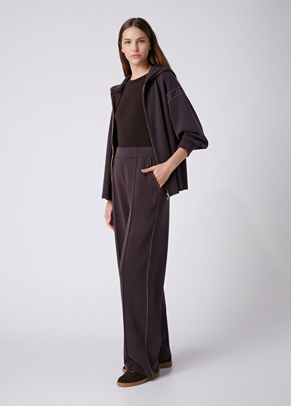 Beymen Club Plum Chain Detailed Hoodie - 3