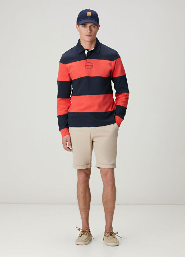 Beymen Club Stone Cord Diagonal Double Leg Lyocell Shorts - 1