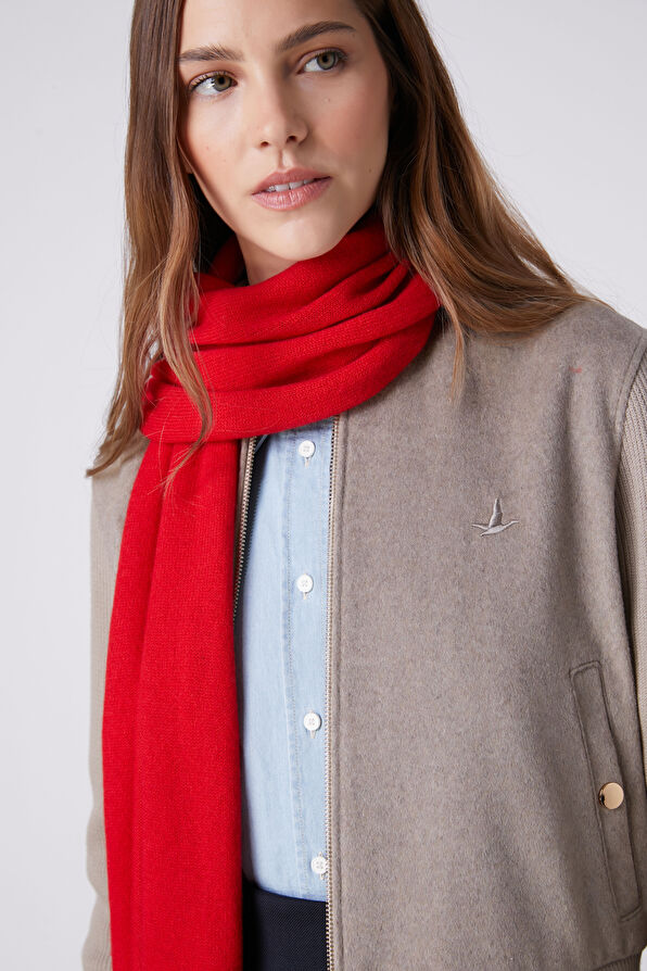 Beymen Club Beige Wool Knit Bomber Jacket - 2