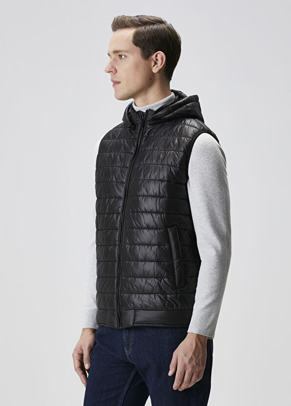 Beymen Club Black Quilted Vest - 2