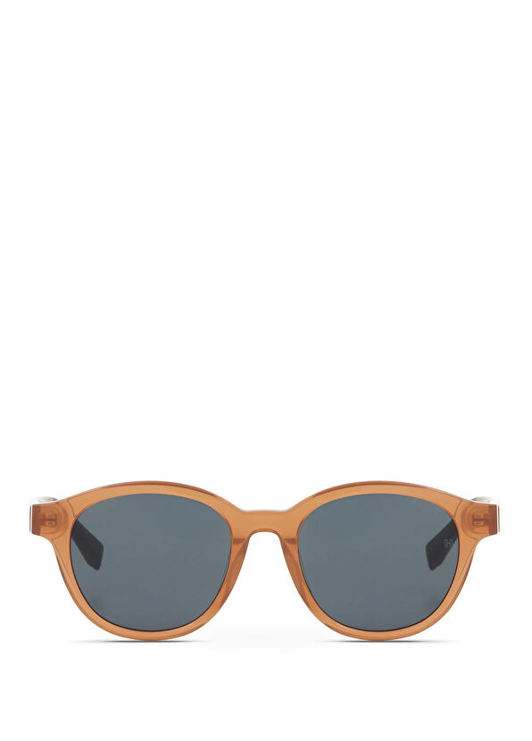 Hermossa Charles HM 1743 C4 Şeffaf Kahve Asetat Unisex Güneş Gözlüğü - 2