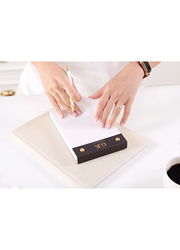 Chapters Small Notepad Black Desktop Note Papers - 2