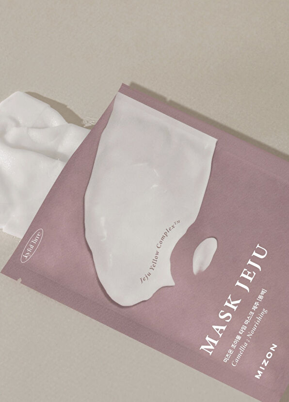 Mizon Joyful Time Mask Jeju Camellia Besleyici Yüz Maskesi  - 2