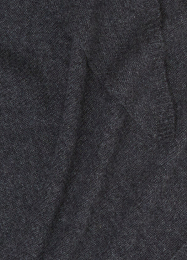 Beymen Club Anthracite Women's Cashmere Blend Shawl - 4