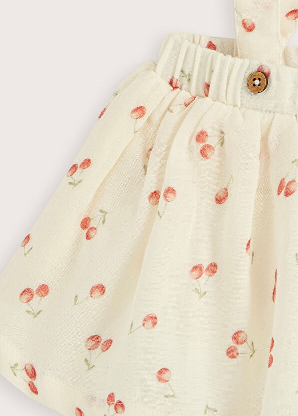 Chakra Cherry Boom Vanilla Baby Girl Strappy Skirt - 2