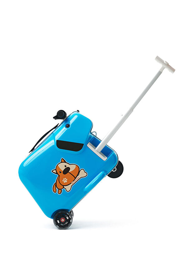 Airwheel SQ3 Blue Cabin Size Electric Rideable Scooter Suitcase For Kids - 4