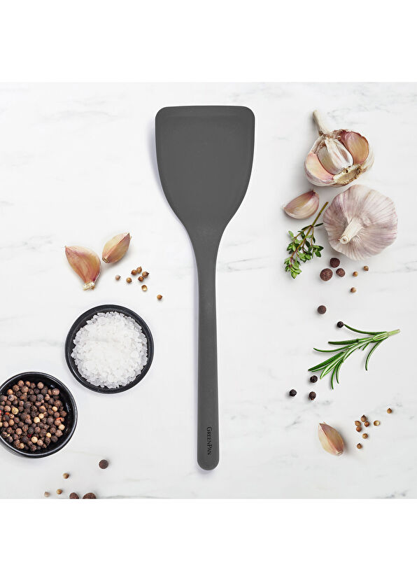 Resim Gri Silikon Lasanya Spatula 