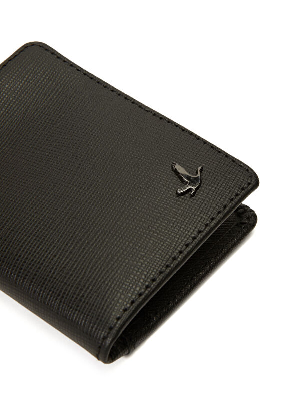 Beymen Club Siyah Dokulu Erkek Deri Kartlık - 4