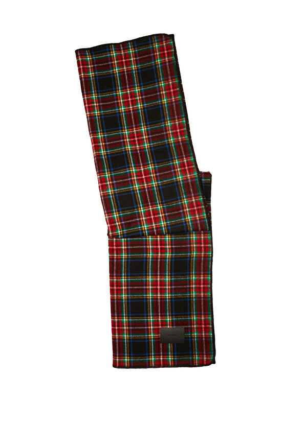 Beymen Hediye Lacivert Ekose Desenli Battaniye - 2