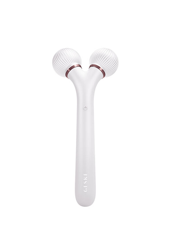 Geske Sonic Facial Body Roller Beyaz Titreşimli Yüz Şekillendirici ve Vücut Bakım Roller Cihazı - 1