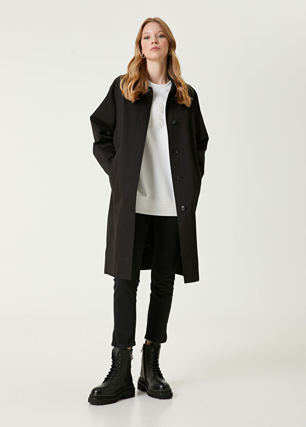 Beymen Club White Logo Embroidered Sweatshirt - 3