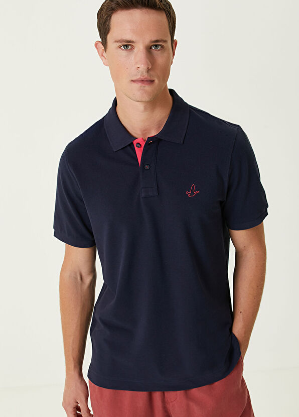 Beymen Club Comfort Fit Lacivert Polo Yaka T-shirt - 2