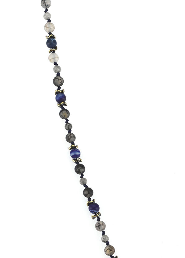 Gwelry Cross Doğal Taş Erkek Kolye - 3