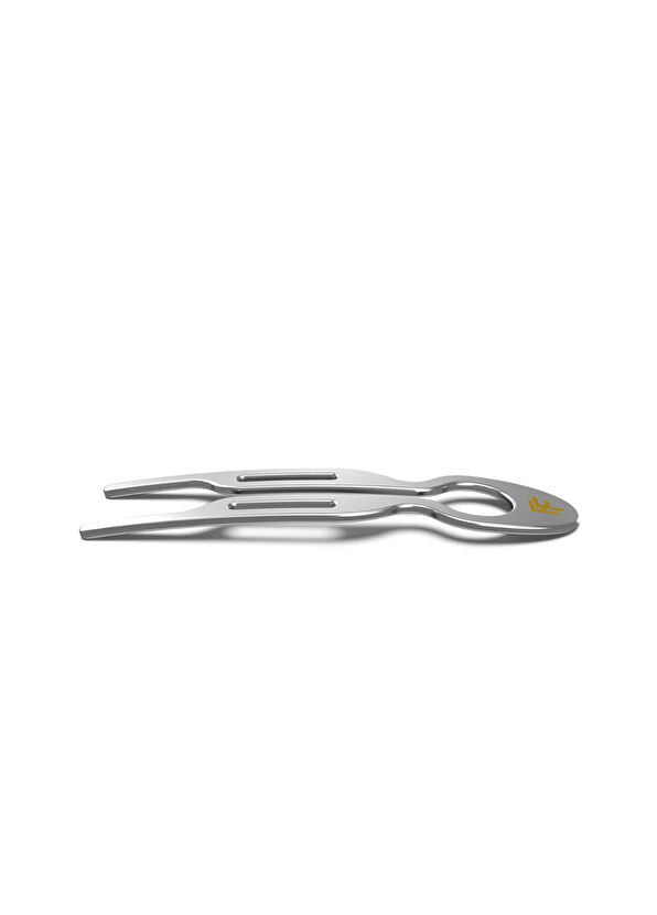 Fiona Franchimon Franchimon Nº1 Hairpin Finish White Gold Steel Women's Hair Clip - 4