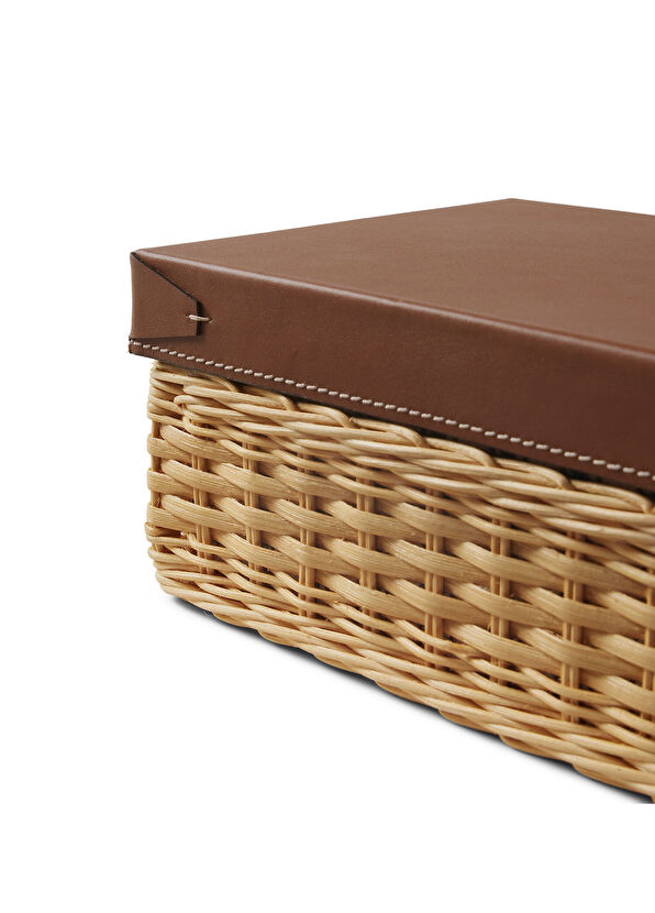 Ralph Lauren Home Bailey Small Kahverengi Dekoratif Kutu - 2