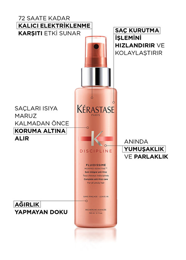 Kerastase Discipline Fluidissime Isı Koruyucu Saç Spreyi 150 ml - 2